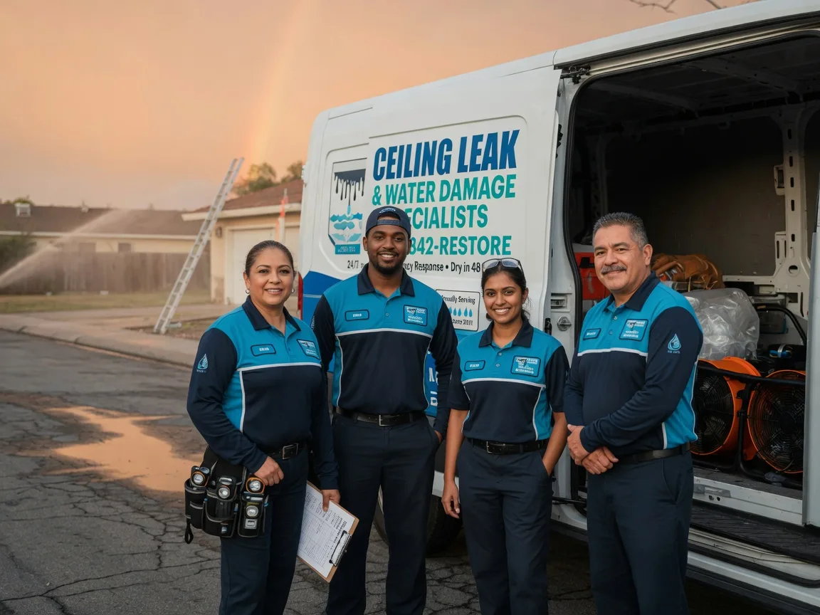 Ceiling Leak Cleanup company in Portage, IN